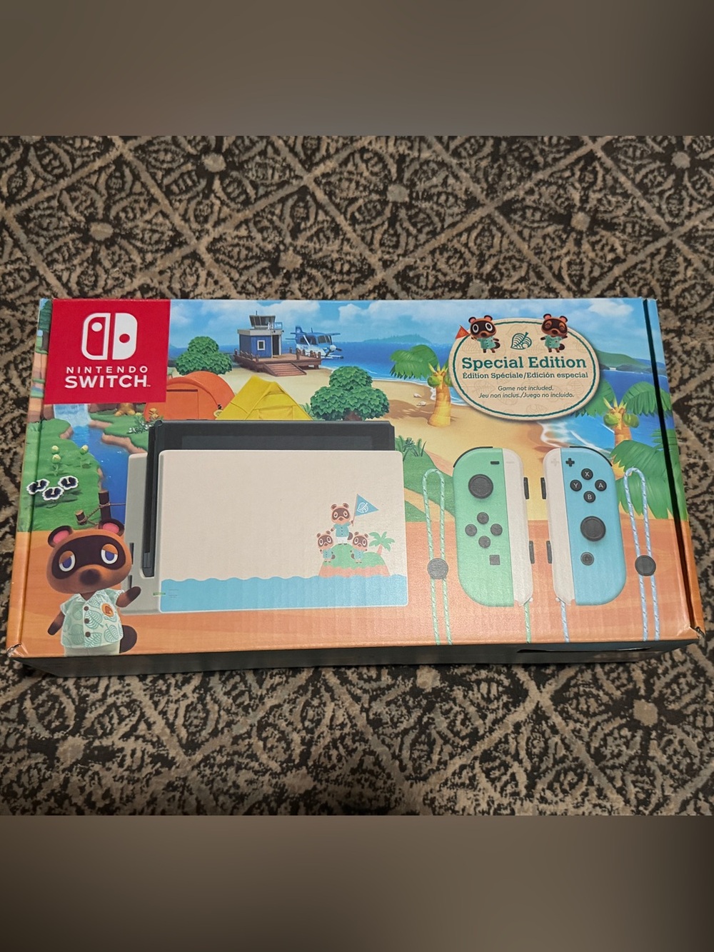 Nintendo Switch Console - Animal Crossing: New Horizon Special Edition